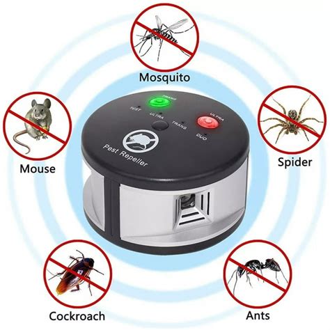 2024 Upgraded Mouse Repellent Indoor 360° Ultrasonic Pest Repeller Plug In Effectively Repel