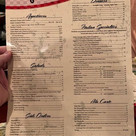 Michael`s Italian Restaurant Menu, Reviews and Photos - 528 Harrison St, Elkhart, IN 46516-2708 ...