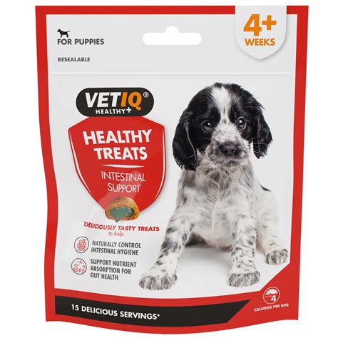 Healthy Treats Intestinal Support For Puppies Vetiq Healthy