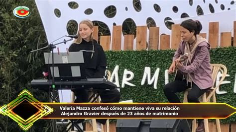 Valeria Mazza confesó cómo mantiene viva su relación Alejandro Gravier