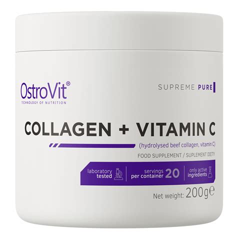 OstroVit Supreme Pure Collagen Vitamin C 200 G 5 52 OstroVit