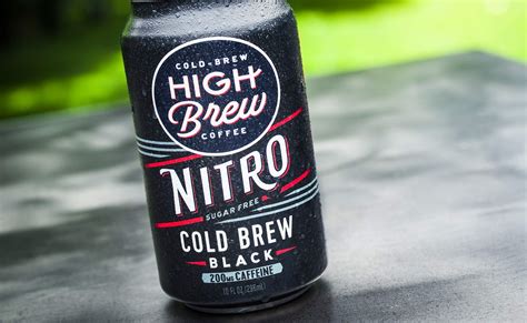 High Brew Coffee Cold Brew Nitro Black Sugar Free Dairy Free