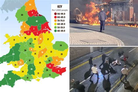 The Most Dangerous Places To Live In England And Wales Revealed As