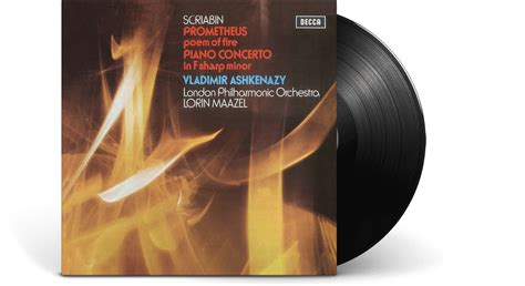 Vinyl London Philharmonic Orchestra Vladimir Ashkenazy Lorin Maazel Scriabin Piano Concerto