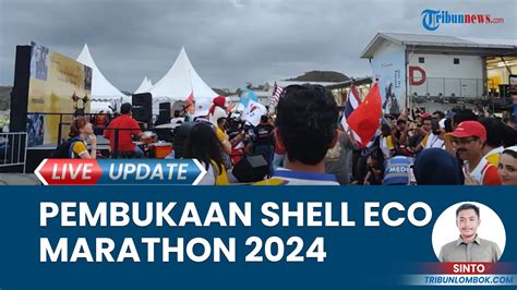 Video Pembukaan Shell Eco Marathon 2024 Di Sirkuit Mandalika