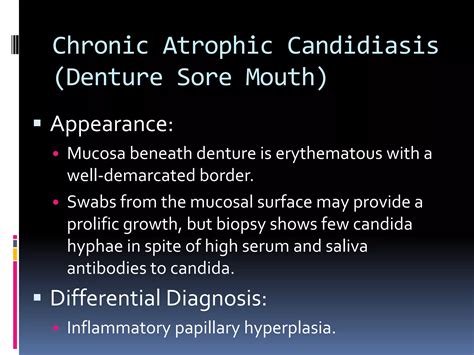 Chronic Candidiasis Ppt