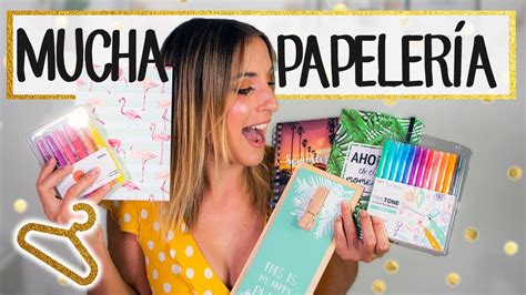 El SUPER HAUL de MATERIAL ESCOLAR DEFINITIVO Papelería bonita