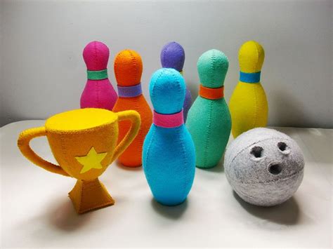 DIY Felt Toy Bowling Set PDF Ebook Felt Patterns And Instructions Via