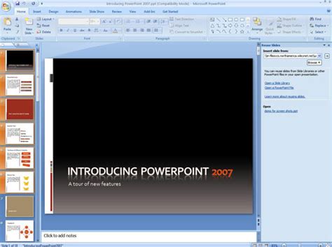 How to Use Slides from Another PowerPoint 2007 Presentation - dummies