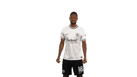 Almamy Toure Celebration Sticker By Eintracht Frankfurt