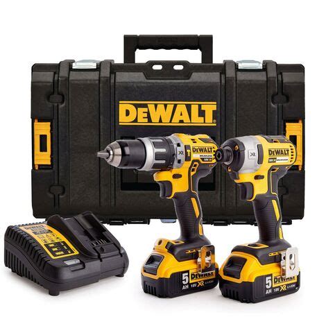 Dewalt DCK266P2 GB 18v Brushless DCD796 Combi Drill DCF887 Impact