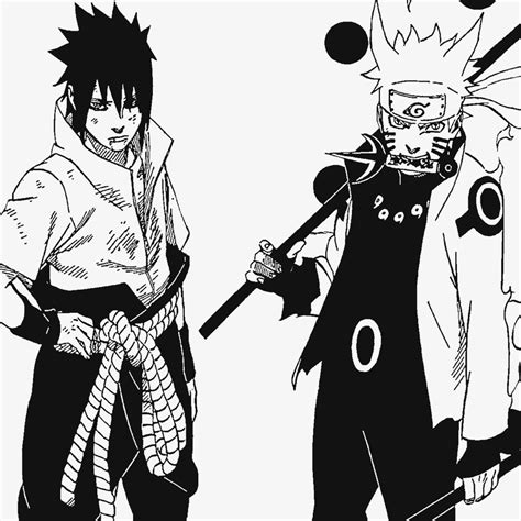 Sasuke Dessin Noir Et Blanc