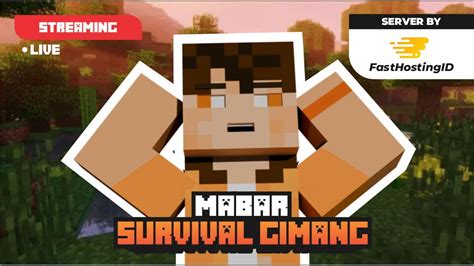 MABAR SERVER MINECRAFT AMPE MENCRET BEDROCK JAVA YouTube