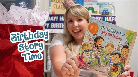 Happy Birthday Story For Kids The Night Before My Birthday” Read