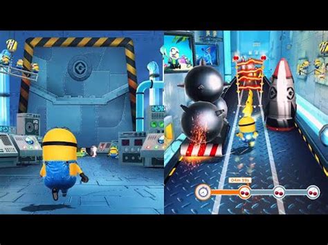 Despicable Me Minion Rush Gru S Lab Vs Gru S Lab Reversed YouTube