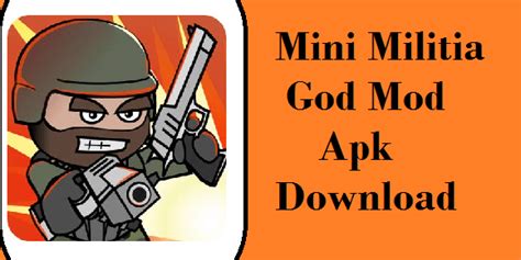 Mini Militia Mod Menu Apk Customize Your Game With Options