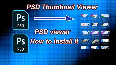 How To View Psd Thumbnail On Pc Windows 2024 Youtube