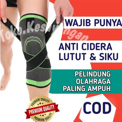 Deker Dekker Decker Kaki Engkel Lutut Siku Tangan Olahraga Volly GI84