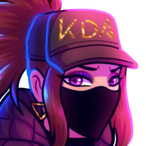 Chibi Style Kda Akali Icon Rakalimains