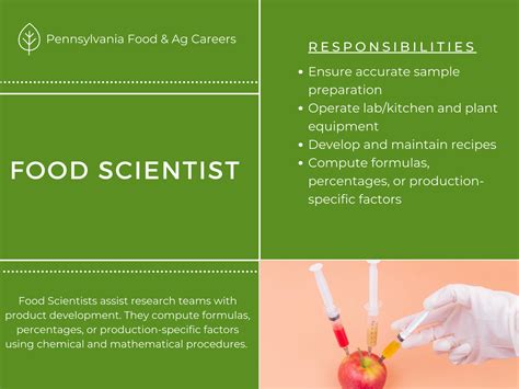 Food Scientist Ag And Food Careers In Pa