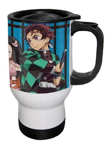 Termo Cafetero De Acero Demon Slayer Kimetsu No Yaiba Env O Gratis