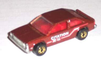 Hot Wheels Guide Chevy Citation