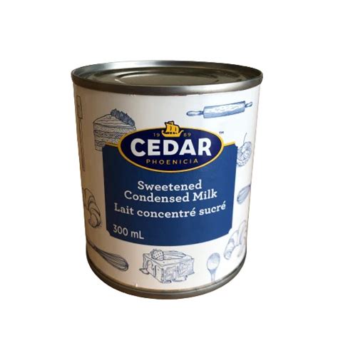 Wholesale Cedar Sweetened Condensed Milk 300ml Chens Enterprise