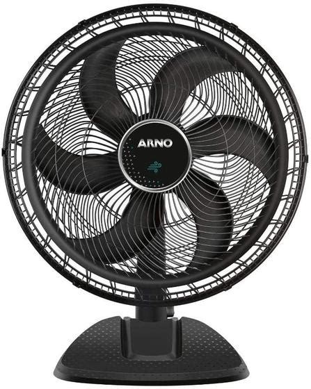 Ventilador De Mesa Arno Ultra Silence Force Desmont Vel Cm Preto V