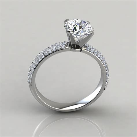 Miodigitalphotoshop 25 Lovely Micro Pave Engagement Ring