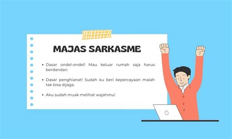 Contoh Kalimat Majas Sindiran