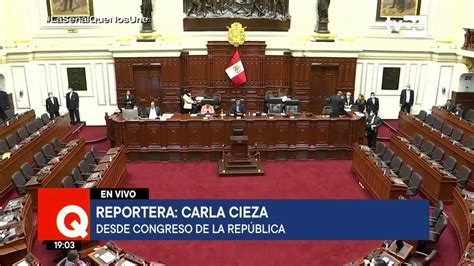 Tvperú Noticias On Twitter En Vivo Congreso Pleno Evalúa La