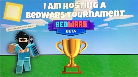 I Hosted A Roblox Bedwars Tournament Winner Gets A Kit Youtube