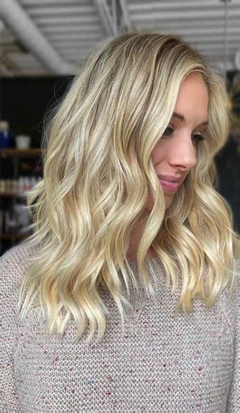 Mid Length Blonde Hairstyles To Show Your Stylist Pronto Mid