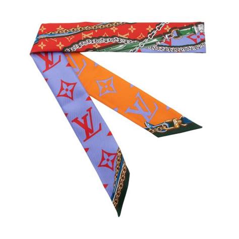 Louis Vuitton Silk Ultimate Monogram BB Bandeau Scarf