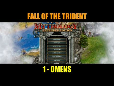 Fall Of The Trident Omens Age Of Mythology Titan Youtube