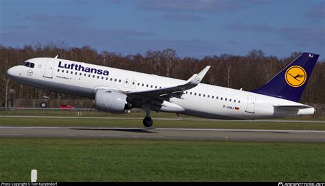 D AINJ Lufthansa Airbus A320 271N Photo By Tom Kunzendorf ID 1412905