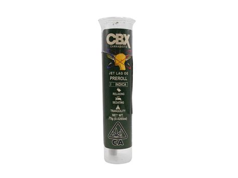 Cbx Cannabiotix Prerolls Flower Only Single Preroll 100