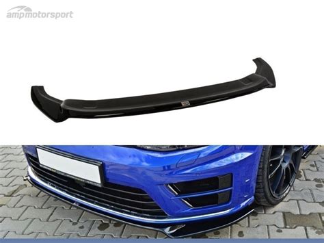 Spoiler Lip Dianteiro Descontinuado Vw Golf Mk R Preto Fosco