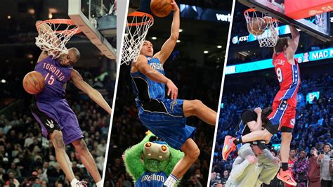 Ranking The Best Nba Slam Dunk Contest Jams Of All Time Nbc Bay Area