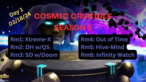 Cosmic Crucible Season 6 MSF 03 18 2024 YouTube