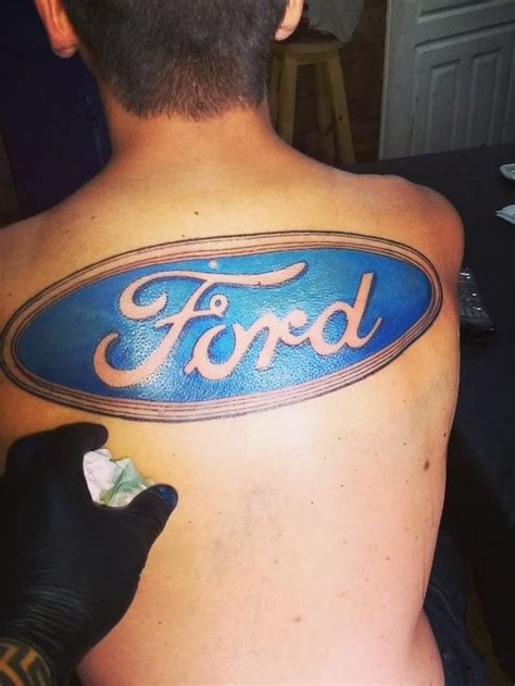 Ford Logo Tattoo Designs