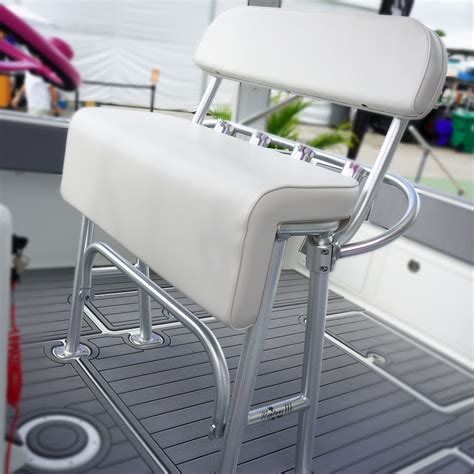 TACO Marine Neptune III Leaning Post With Backrest Grab Rail TACO