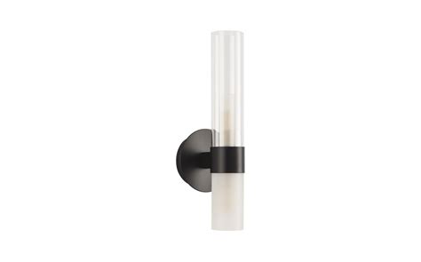 Step into Design Lampa ścienna CANDELA czarna 31cm DN1505 1 black