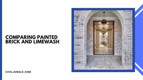 Comparing Painted Brick And Limewash Pros Cons And Costs