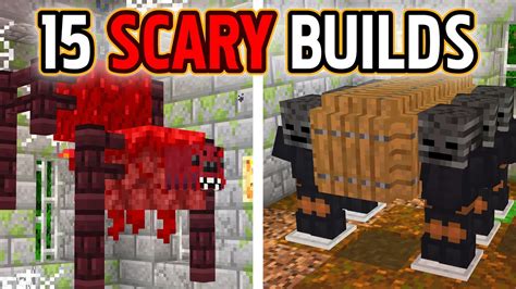 Minecraft More Scary Halloween Build Hack And Ideas Youtube