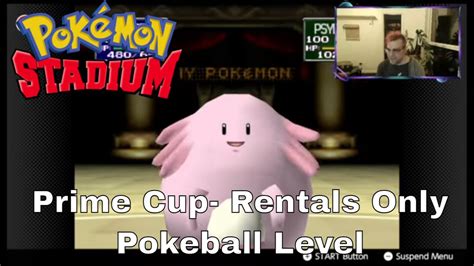 Pokemon Stadium 1 Prime Cup Poke Ball Level YouTube