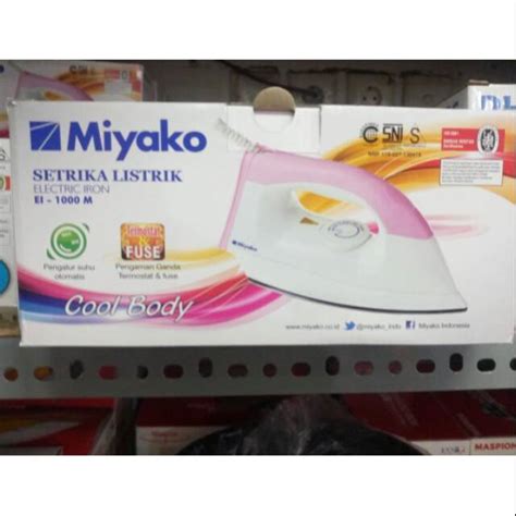 Jual Setrika Listrik Miyako El M Shopee Indonesia