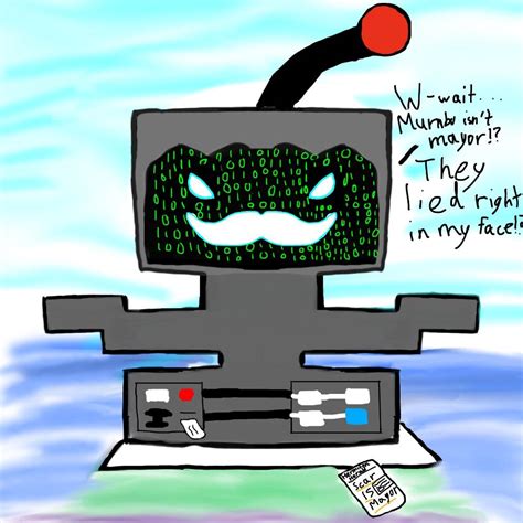 Grumbot if he does find out that Mumbo is not mayor. : r/grian