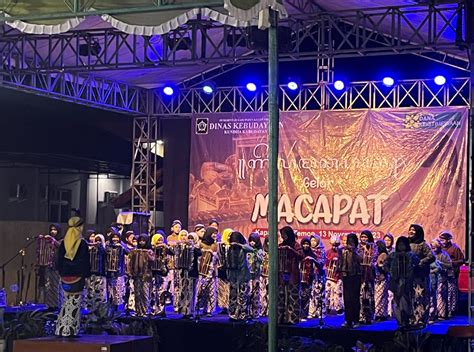 Disbud Gelar Macapat Kapanewon Temon