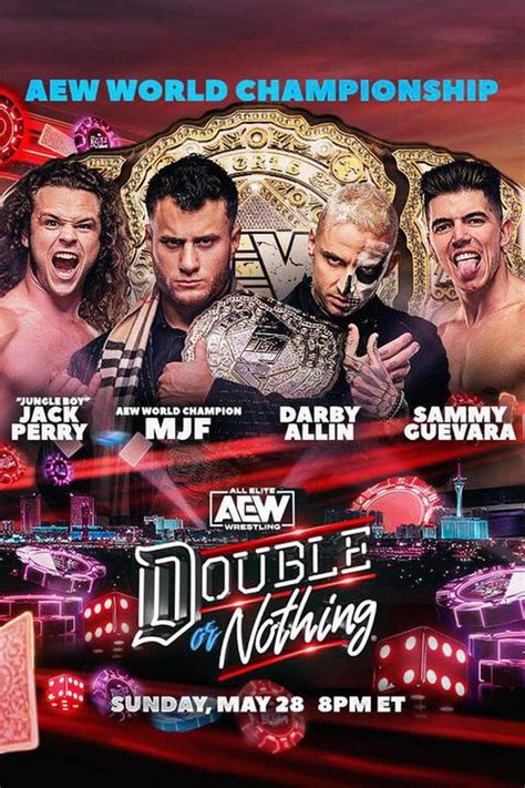 AEW Double Or Nothing 2023 Posters The Movie Database TMDB